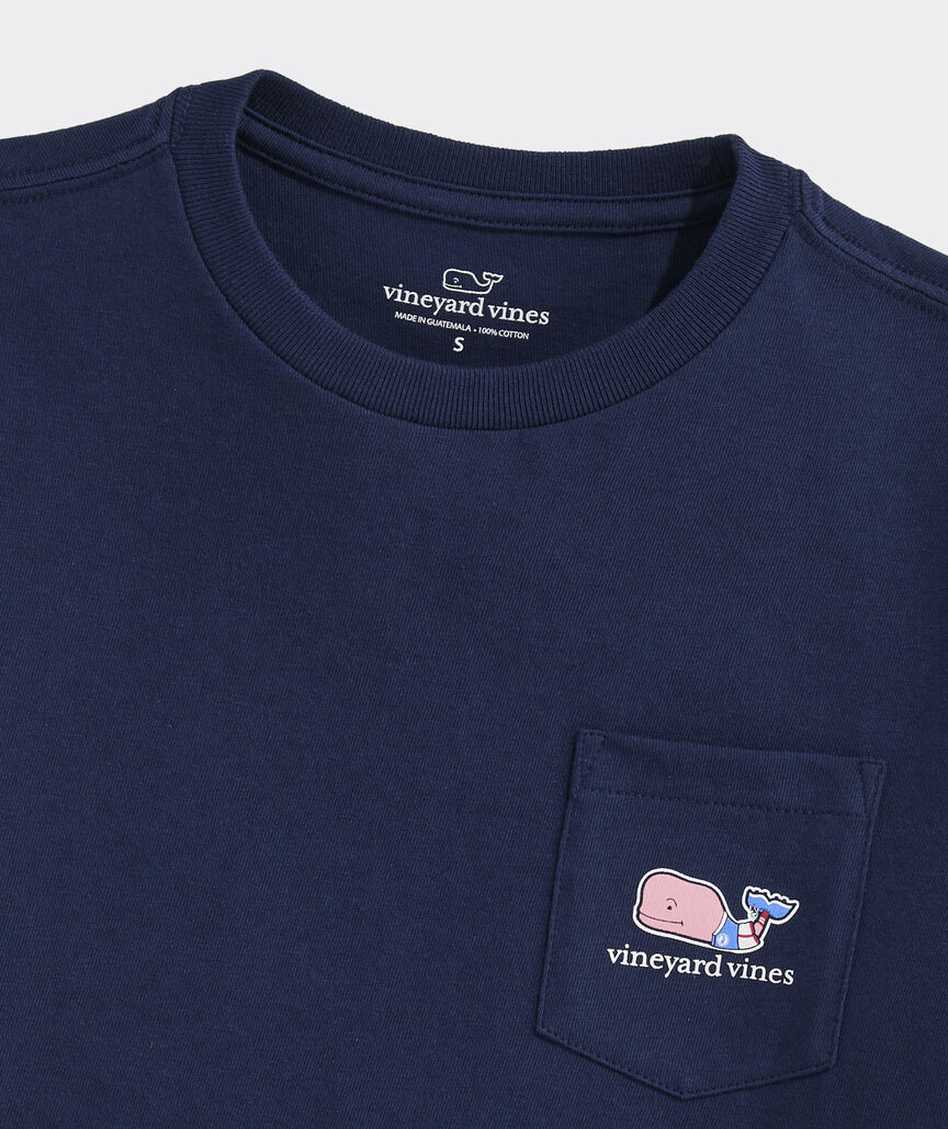 Boys' USA Soccer Whale Short-Sleeve Pocket Tee