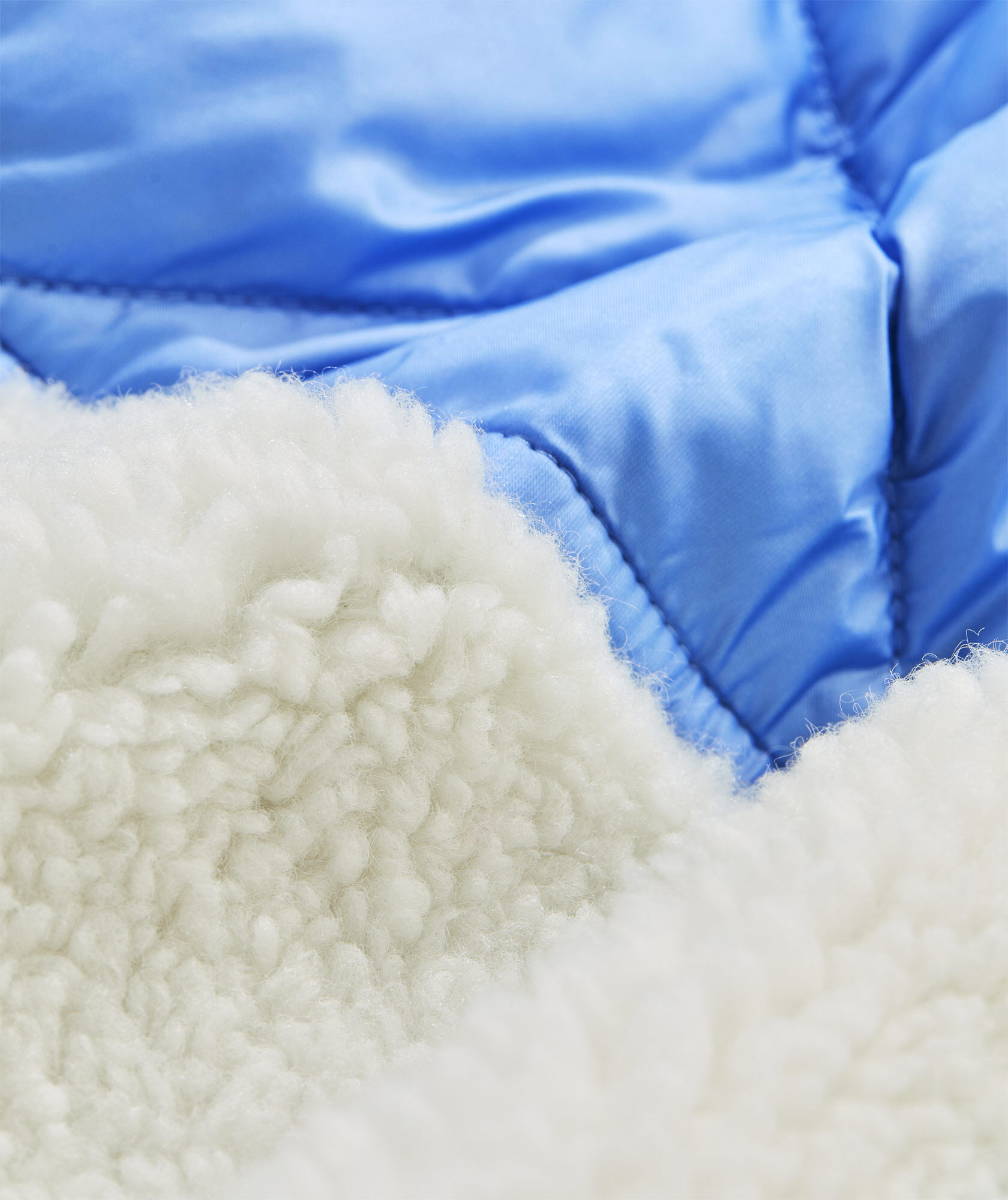 Girls' Metallic High-Pile Puffer Jacket