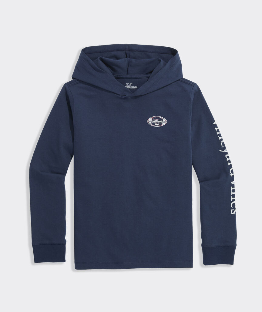 Boys' Vintage Football Hoodie Tee