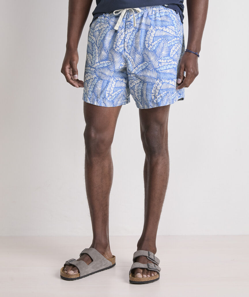 7 Inch Surfside Pull-On Linen Shorts