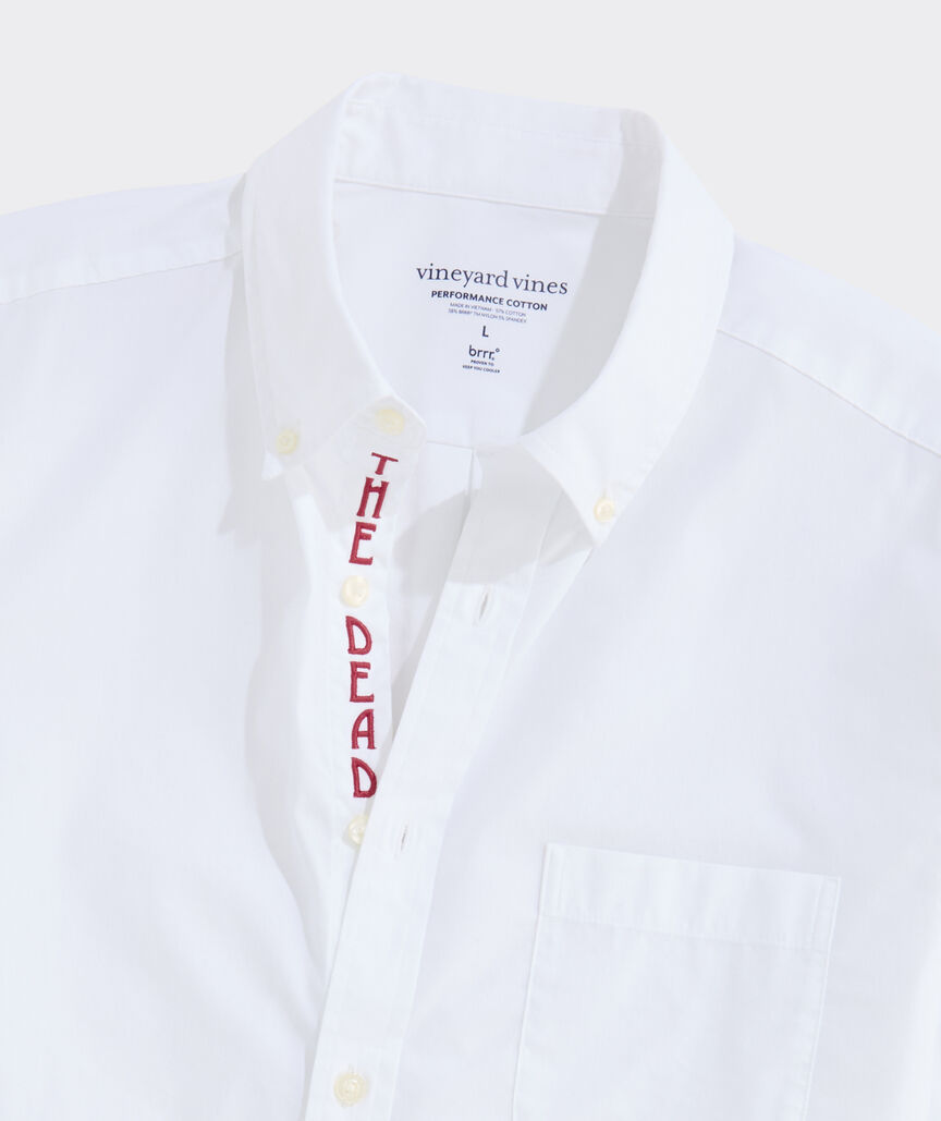 Grateful Dead x vineyard vines Performance Cotton Shirt