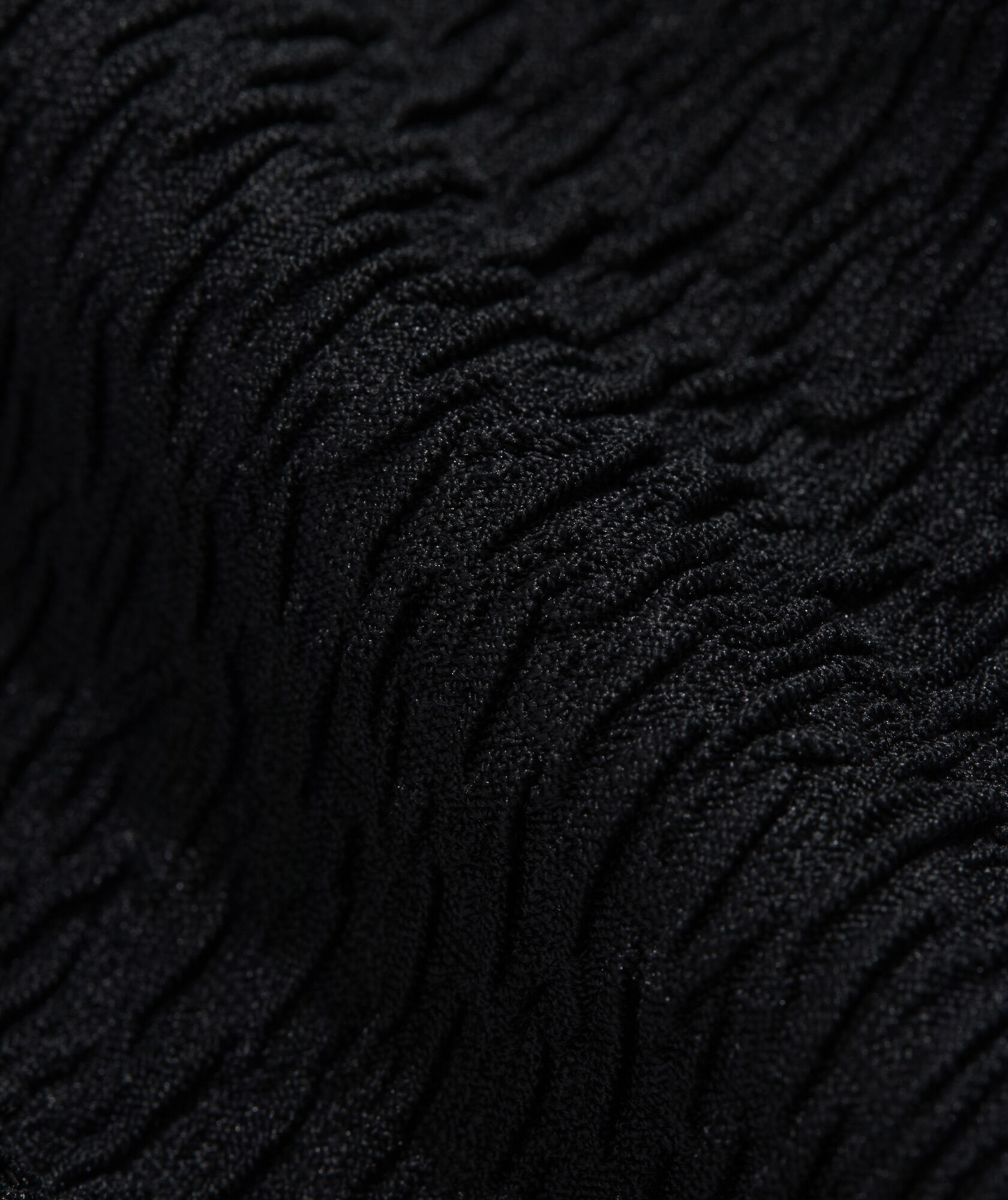 Textured Southampton Square Neck One-Piece