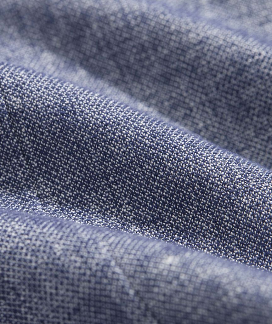 Cotton-Linen Indigo Blazer