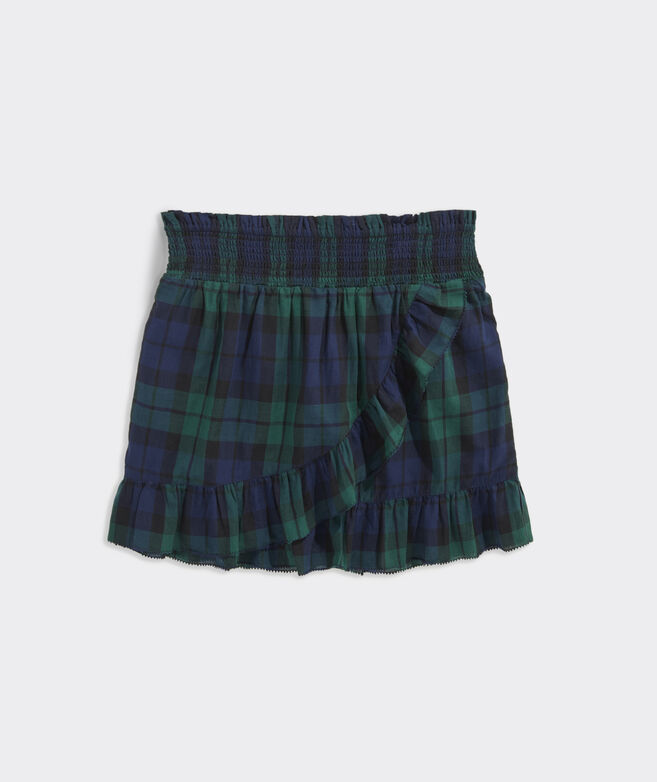 Girls' Blackwatch Ruffle Skirt