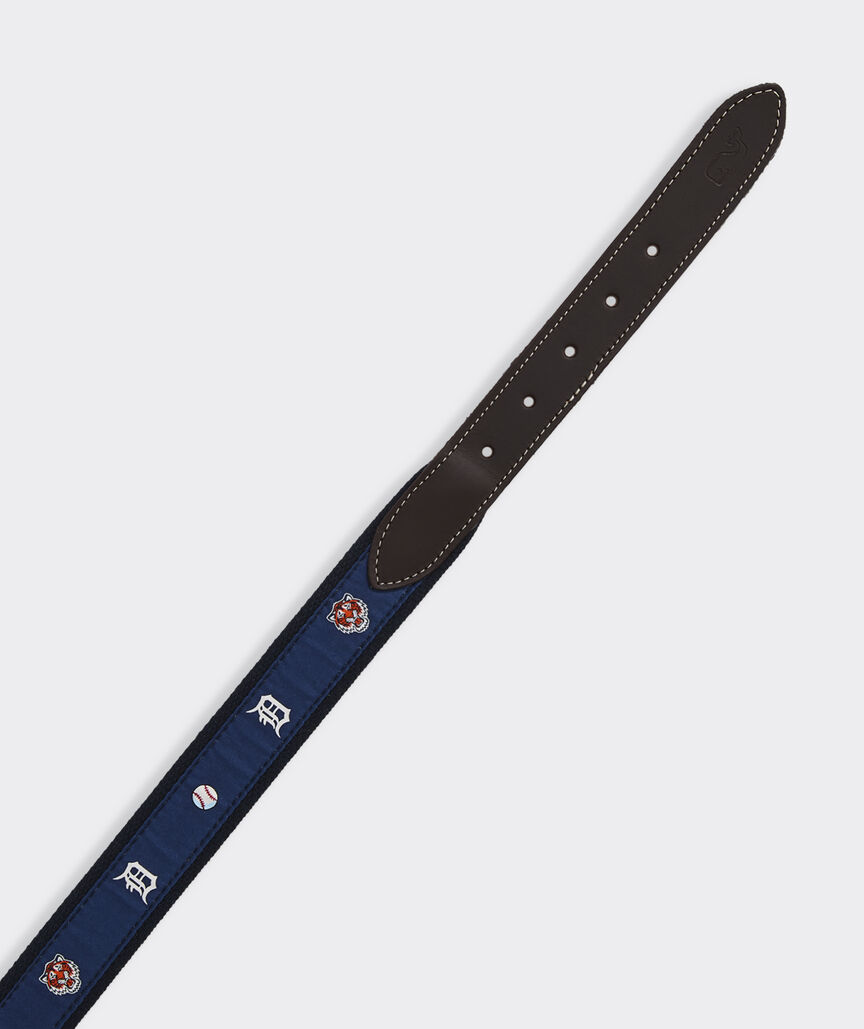 Detroit Tigers Canvas Club Belt