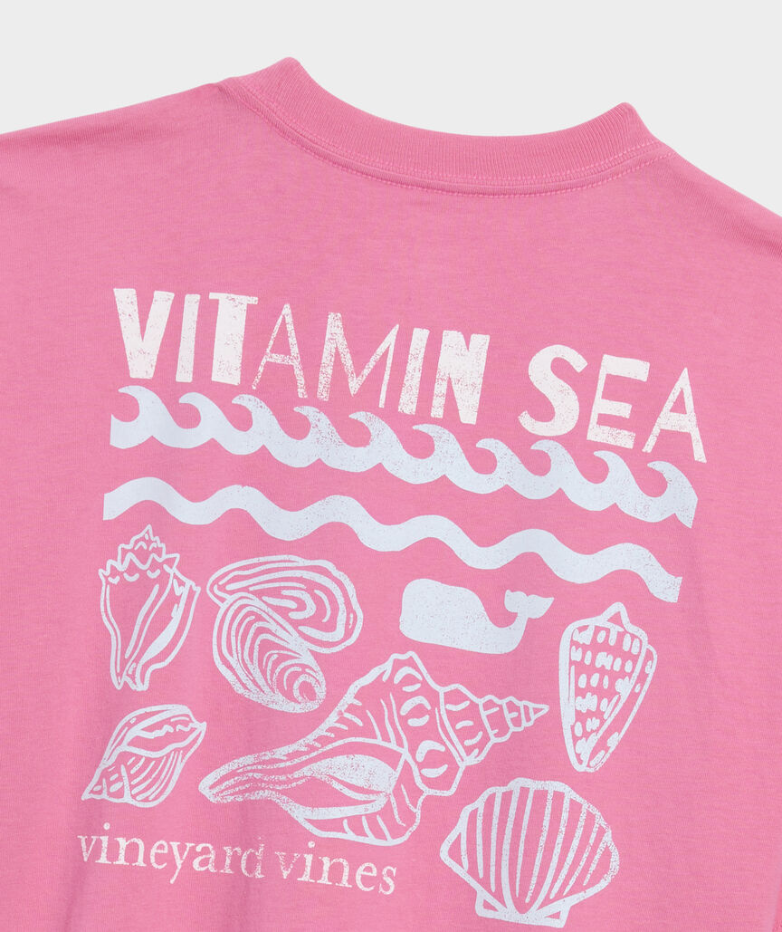 Women's Vitamin Sea Boyfriend Crew Short-Sleeve Tee