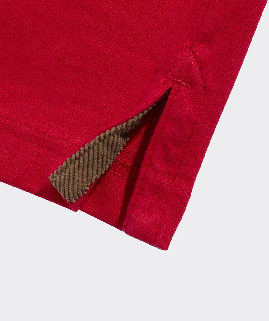 Corduroy Collar Rugby Shirt