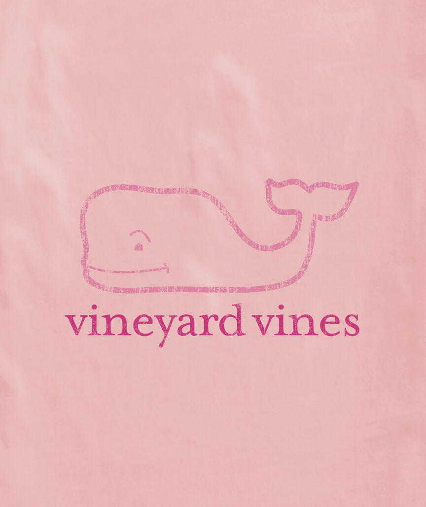 OUTLET Women's Two-Tone Vintage Whale Short-Sleeve Pocket Tee