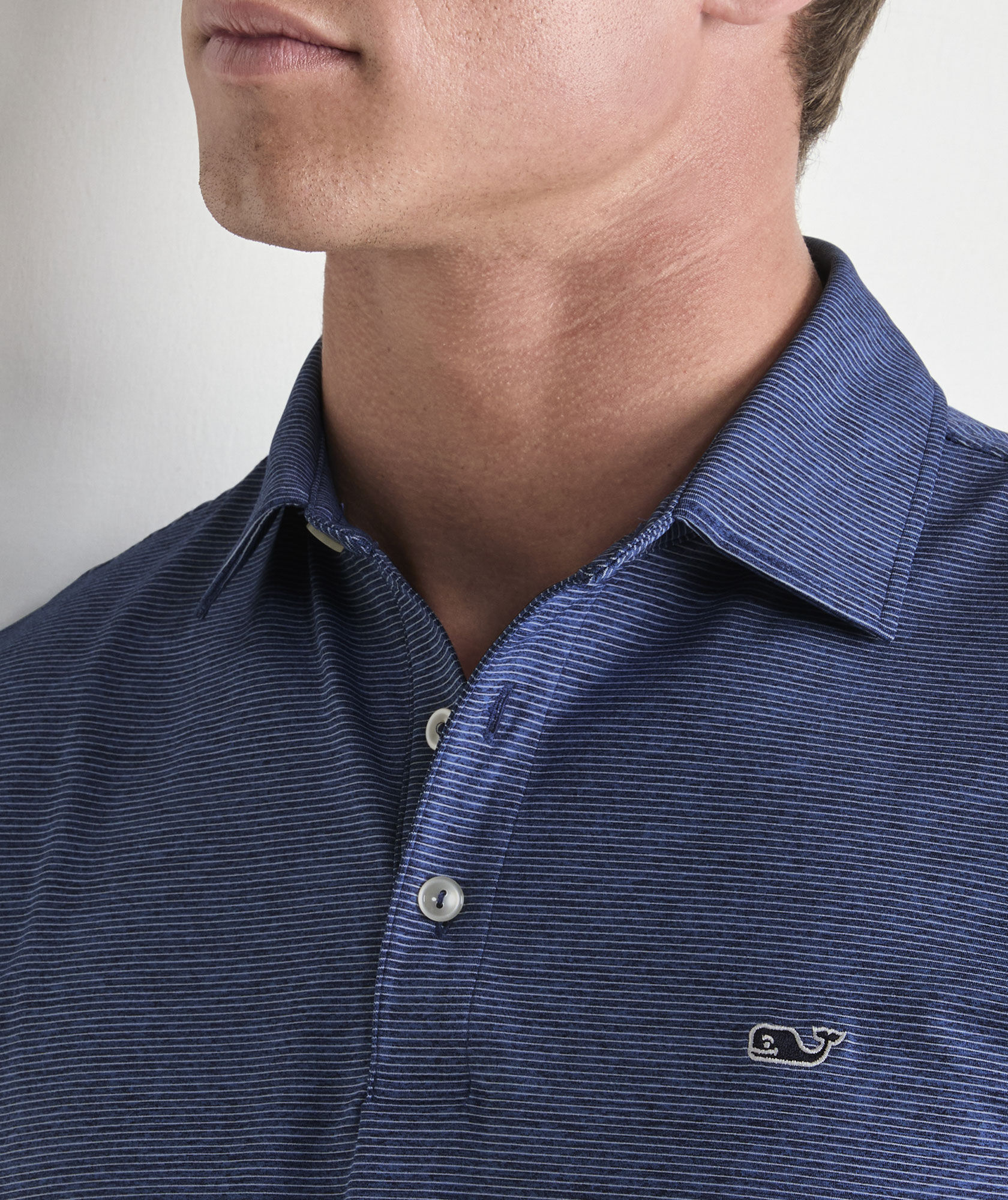 Shop St. Jean Stripe Sankaty Polo at vineyard vines