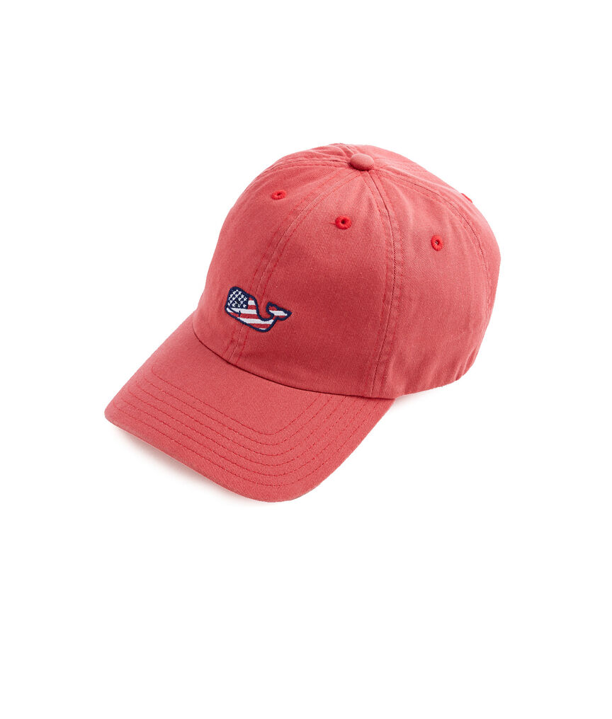 Whale Flag Baseball Hat