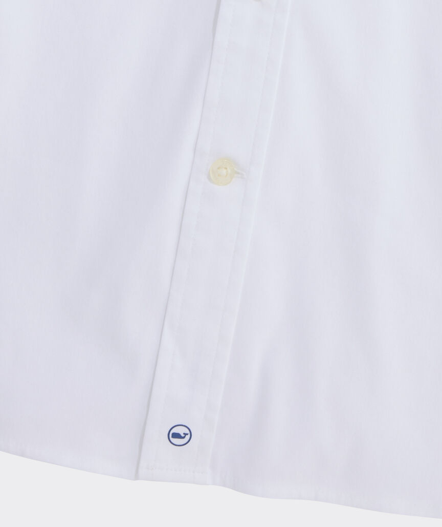 Performance Cotton Breakwater Solid Slim Fit Shirt