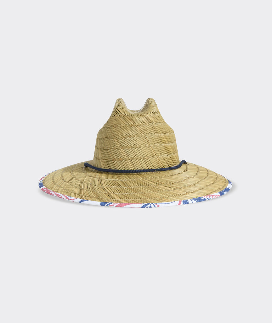 Surf Patch Island Woodblock Lifeguard Hat