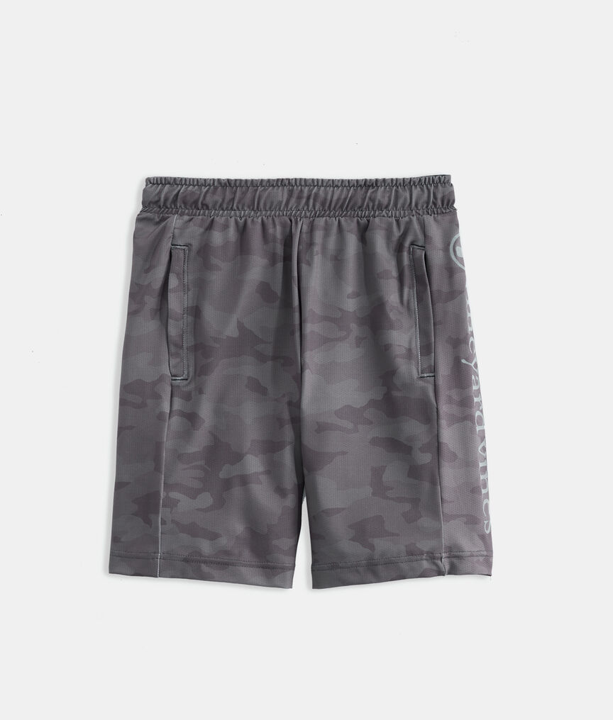 Boys' Camo Lacrosse Shorts