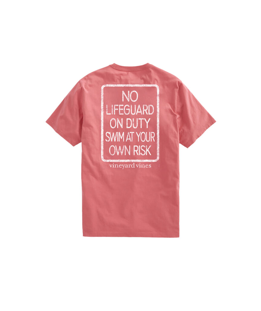 OUTLET No Lifeguard On Duty Short-Sleeve Tee