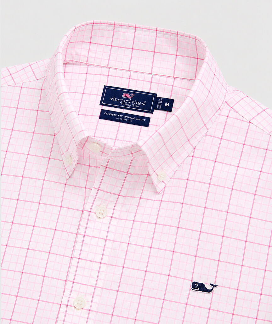 OUTLET Poplin Check Shirt
