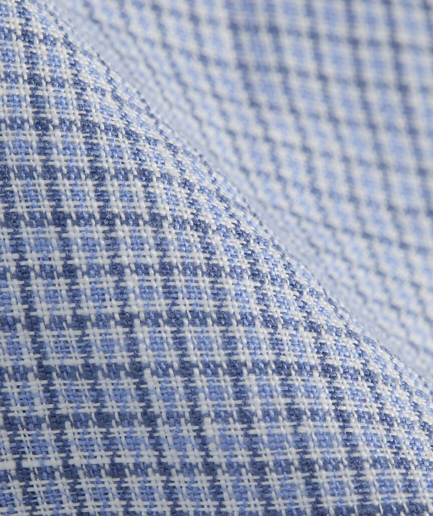 Blue Lagoon Tattersall Linen Vos Sport Coat