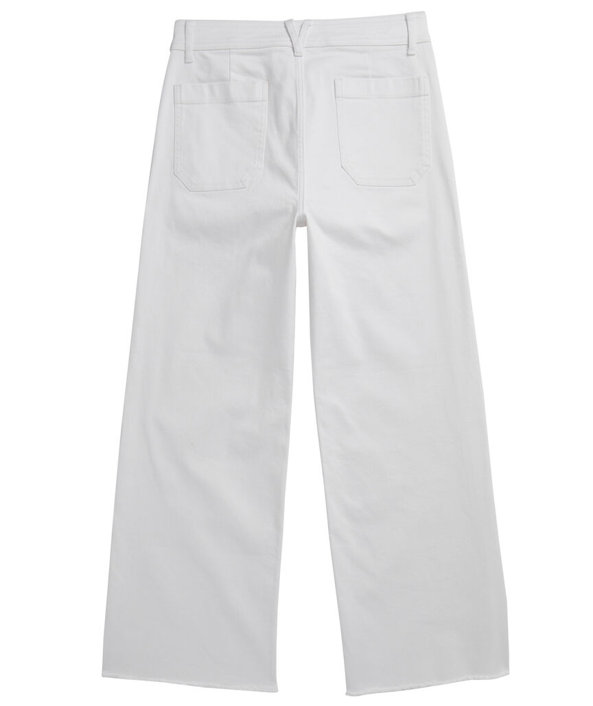 OUTLET Women's Wide Leg Denim Pants