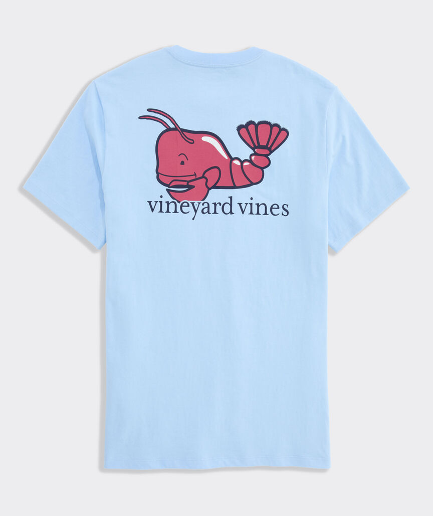 Lobster Whale Short-Sleeve Pocket Tee