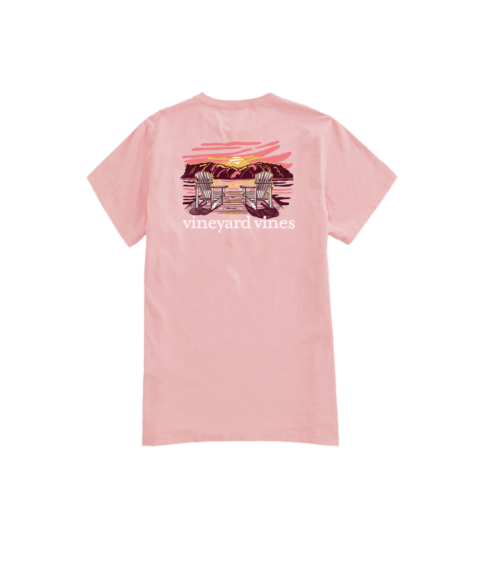 Shop OUTLET Adirondack Sunset Short-Sleeve Pocket Tee at vineyard