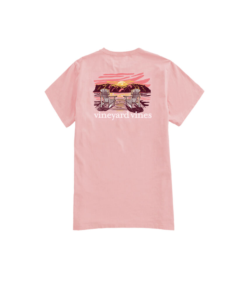 OUTLET Adirondack Sunset Short-Sleeve Pocket Tee
