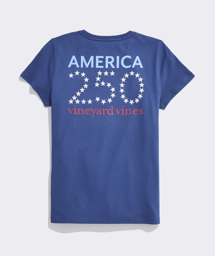 Women's America250 Short-Sleeve Pocket Tee