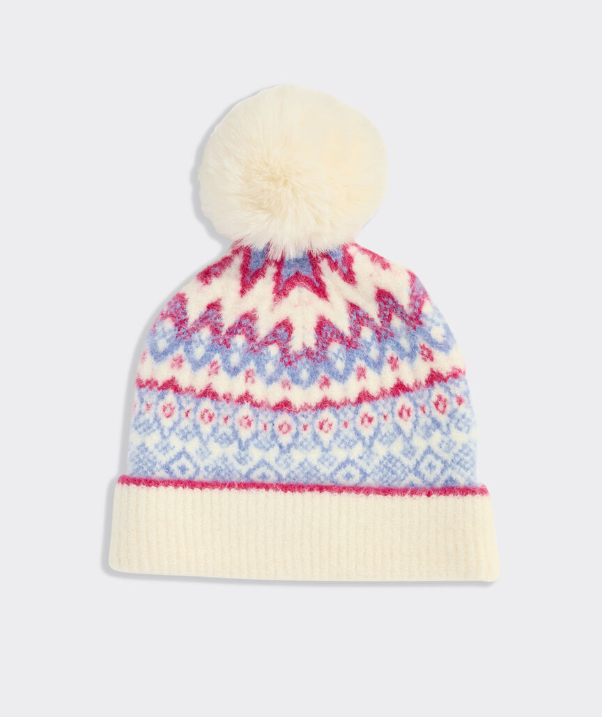 Girls' Fair Isle Beanie