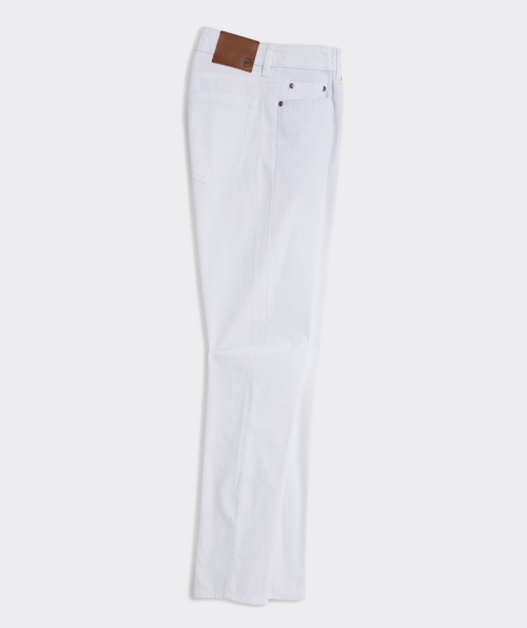 Garment-Dyed Twill 5-Pocket Pants