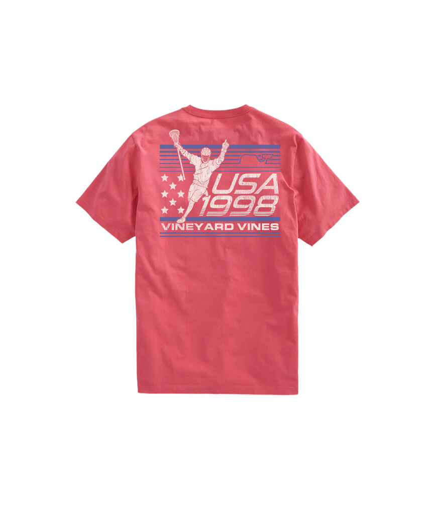 OUTLET USA Lacrosse Short-Sleeve Pocket Tee