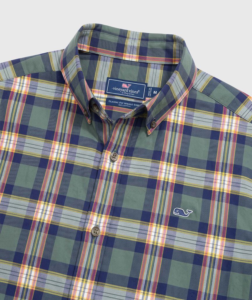 OUTLET Flannel Plaid Shirt
