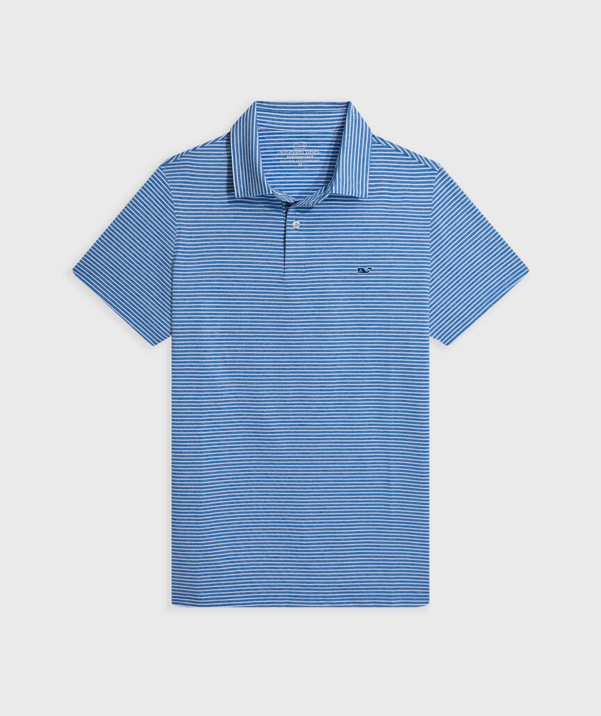 OUTLET Performance Bradley Stripe Polo
