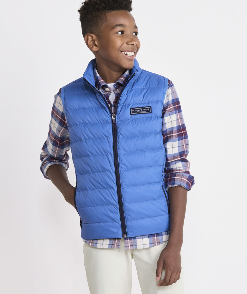 Boys' Packable Shoreline Puffer Vest