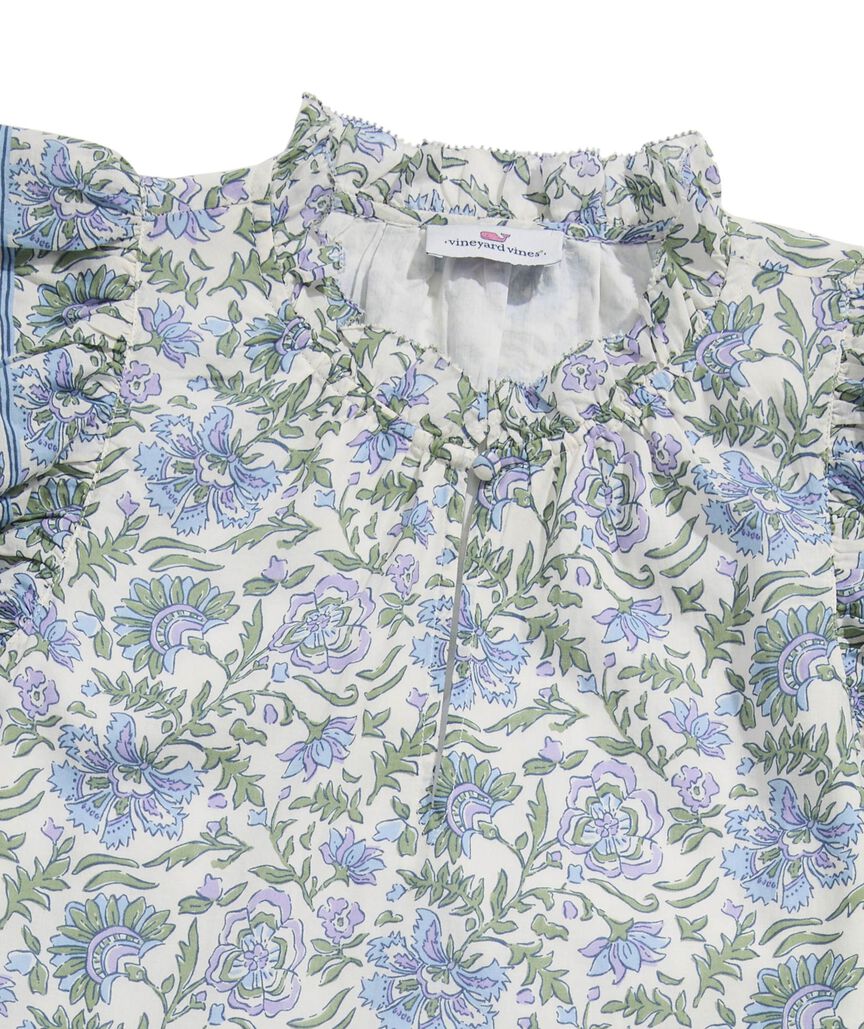 OUTLET Women's Anegada Tiered Ruffle-Sleeve Dress