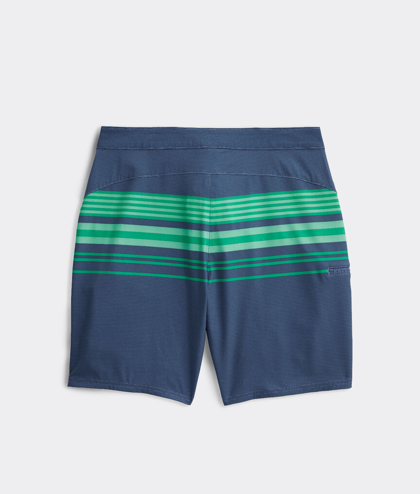 9 Inch Striped Board Shorts
