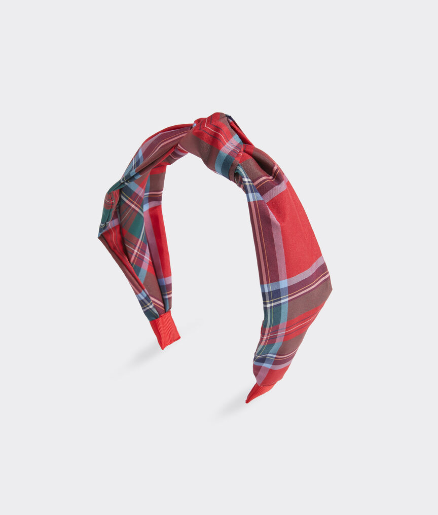 Girls' Nantucket Tartan Headband
