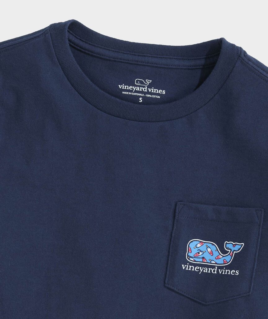 Boys' Bomb Pop Whale Short-Sleeve Pocket Tee