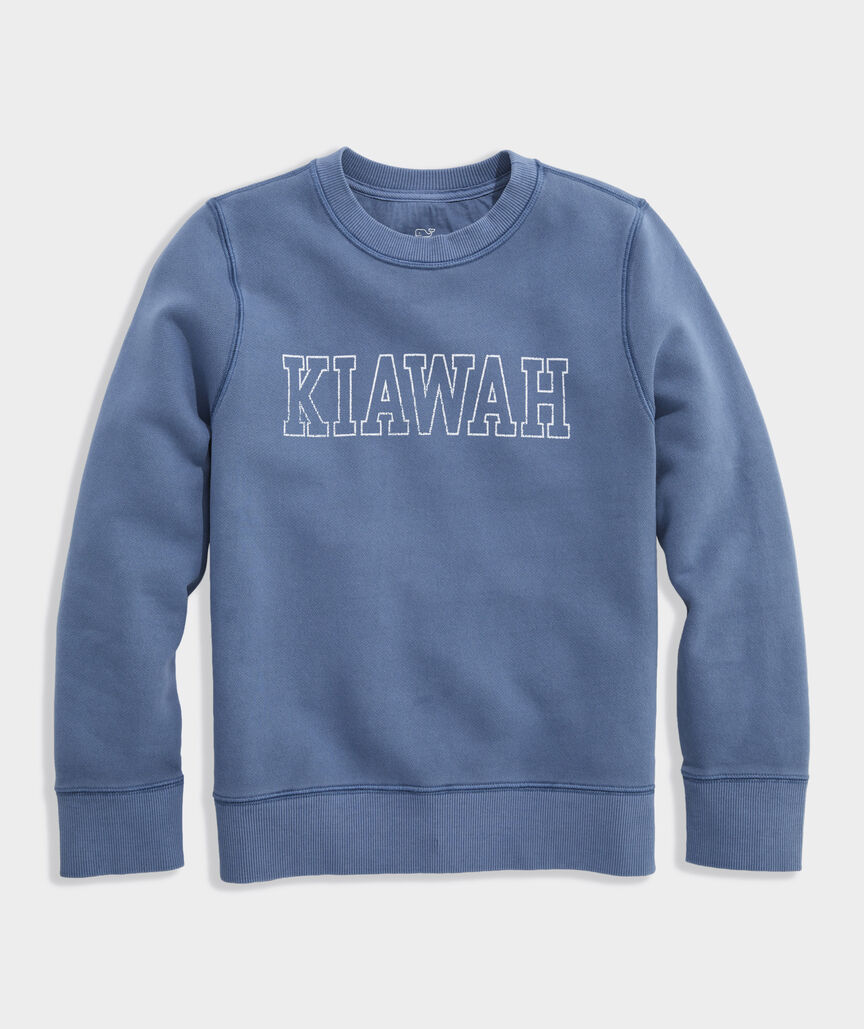 OUTLET Boys' Kiawah Surf Terry Crewneck