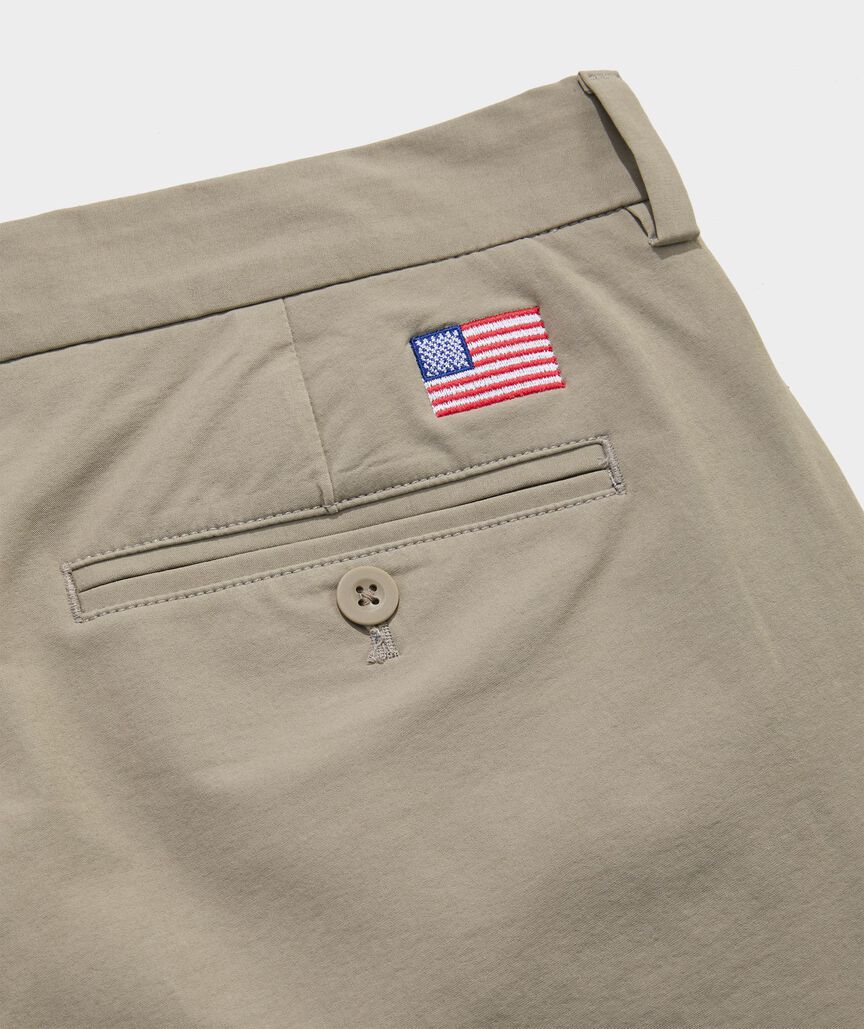 American Flag Performance 7 Inch On-The-Go Shorts