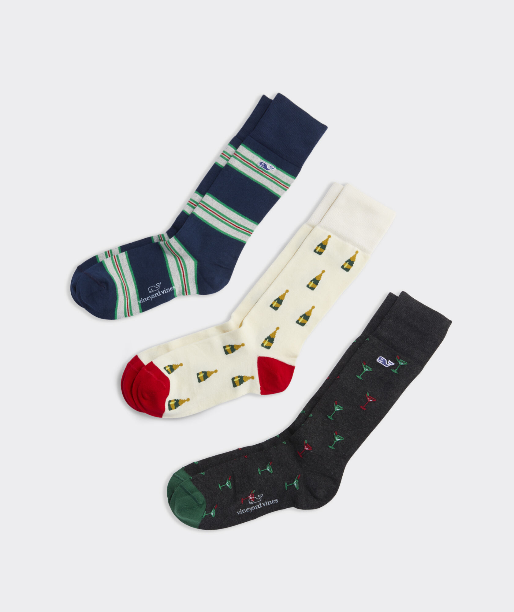 Holiday Party 3-Pack Socks