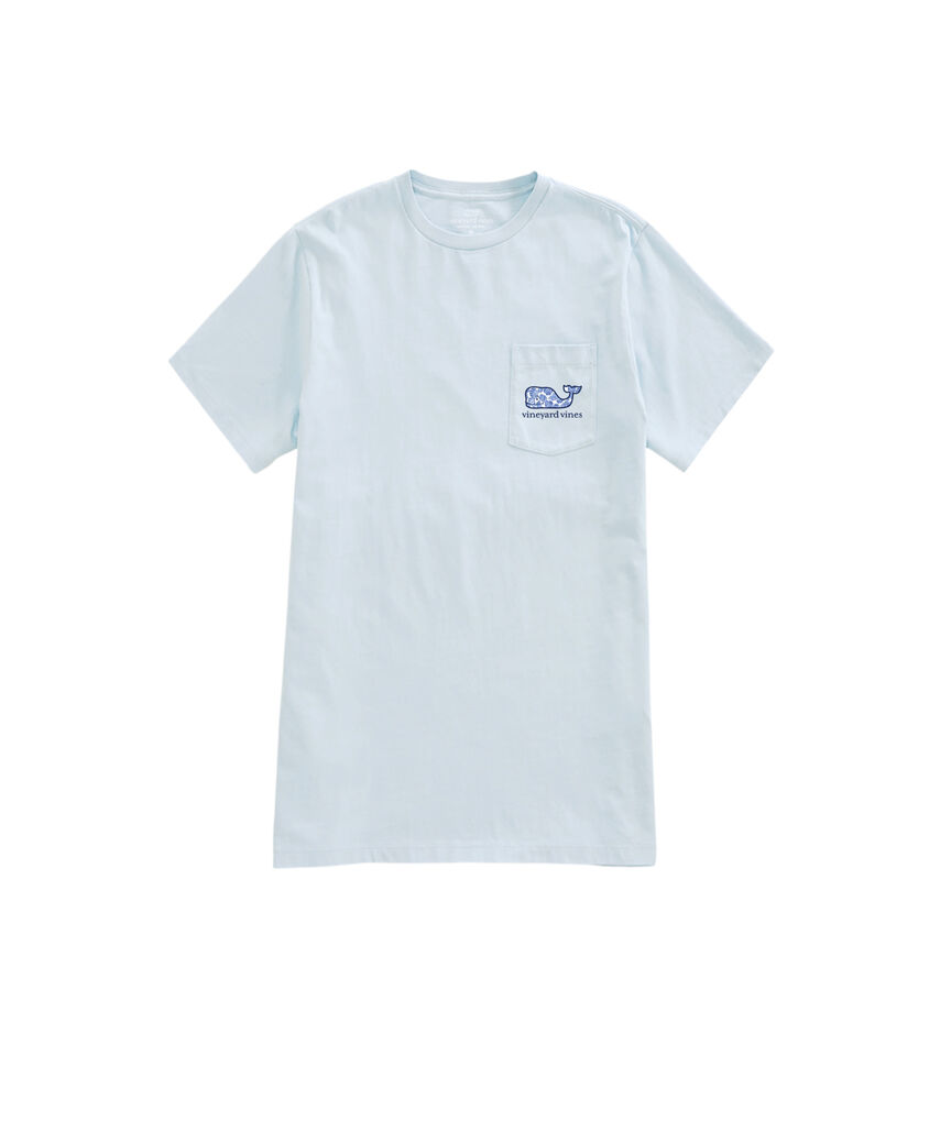 OUTLET Seashell Whale Short-Sleeve Pocket Tee