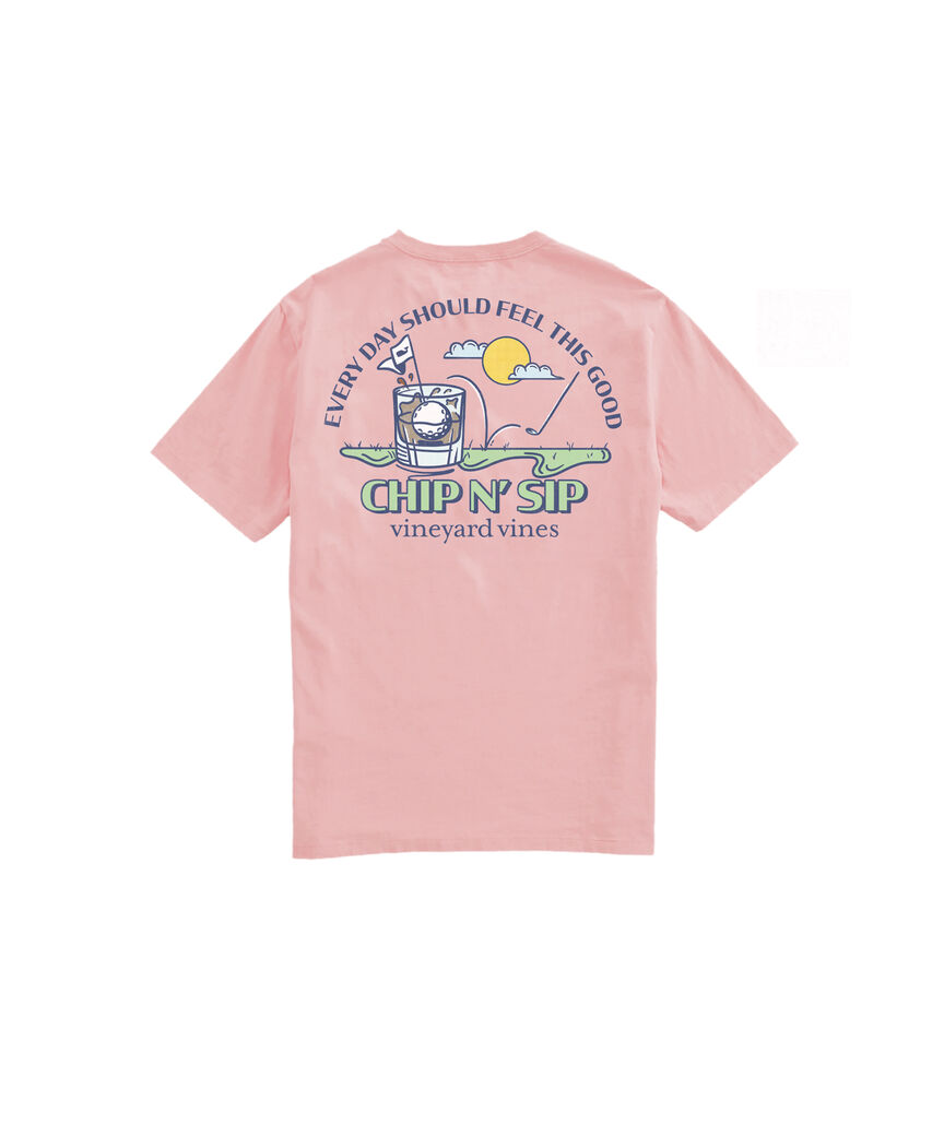 OUTLET Golf Chip 'n Sip Short-Sleeve Pocket Tee