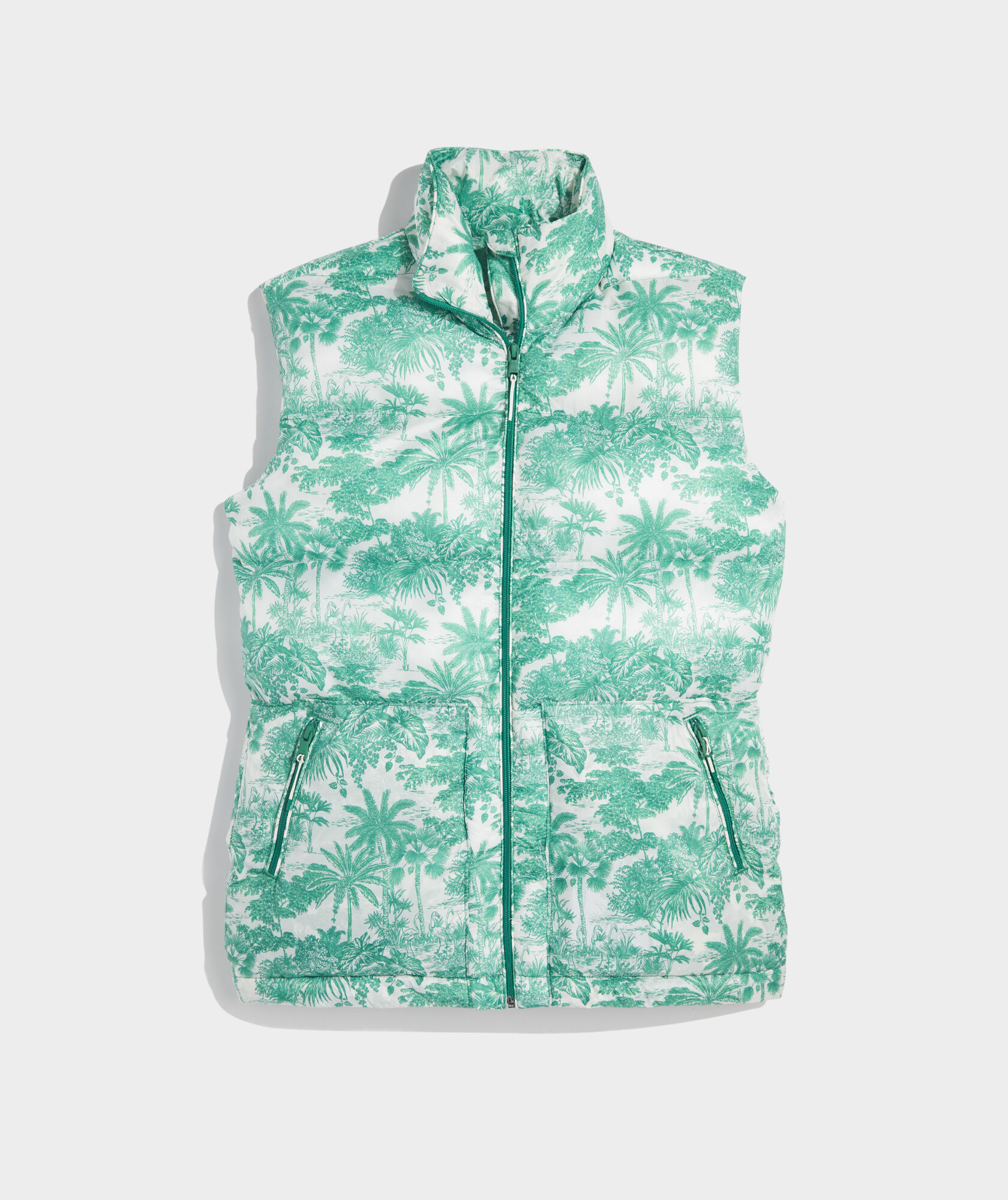 Oversized Puffer Vest in Navy