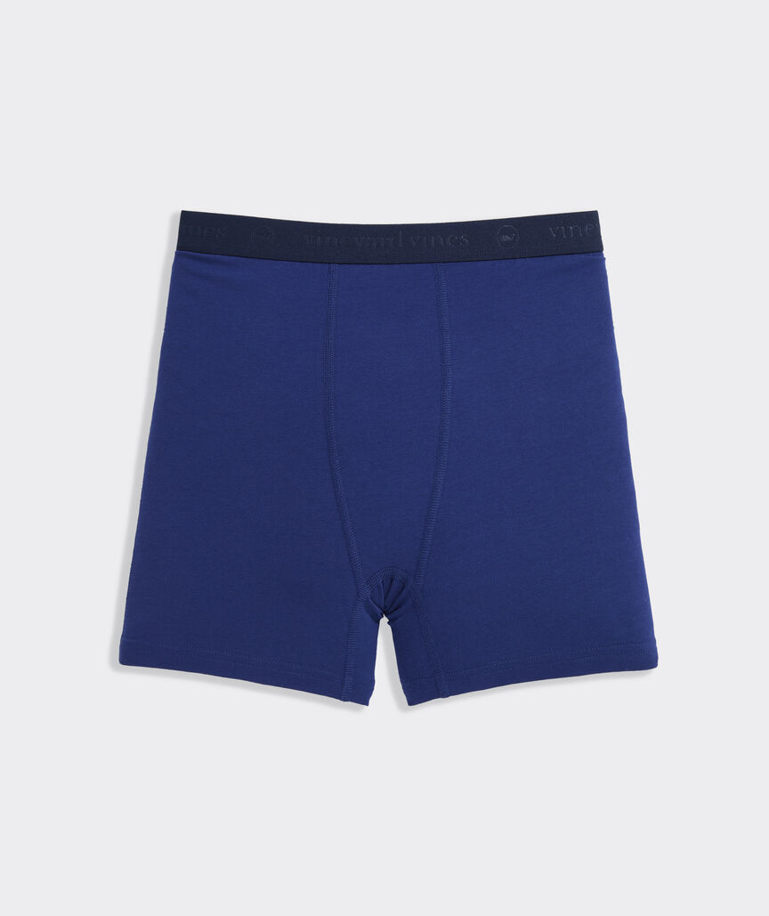 Boys' Stretch Cotton Boxer Briefs