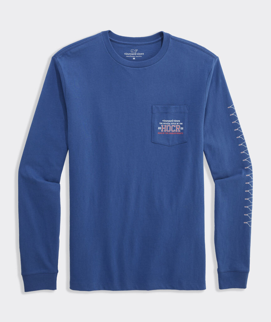 Head Of The Charles® Quad Oars Long-Sleeve Pocket Tee