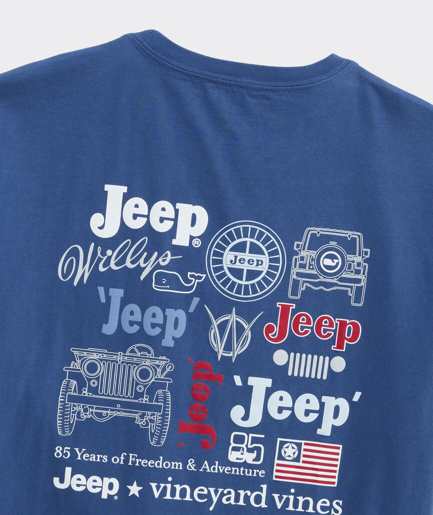 Jeep Collection 85 Years Short-Sleeve Pocket Tee