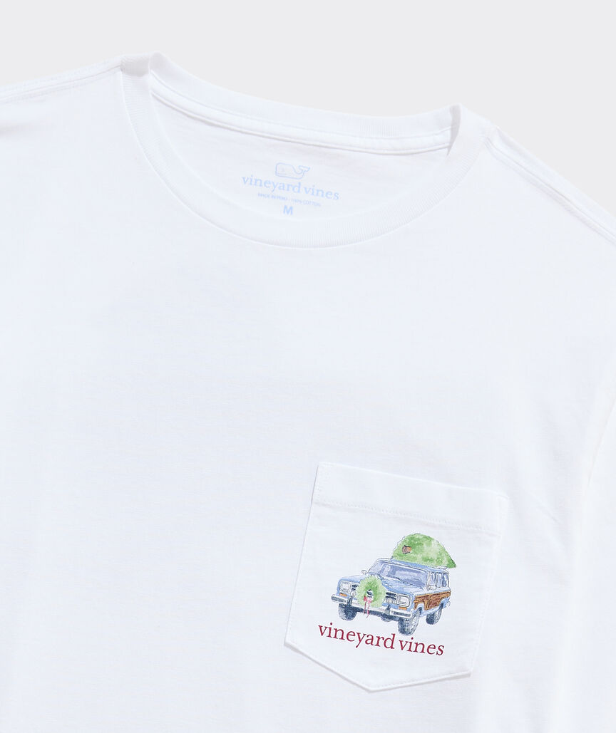 Woody & Tree Long-Sleeve Pocket Tee
