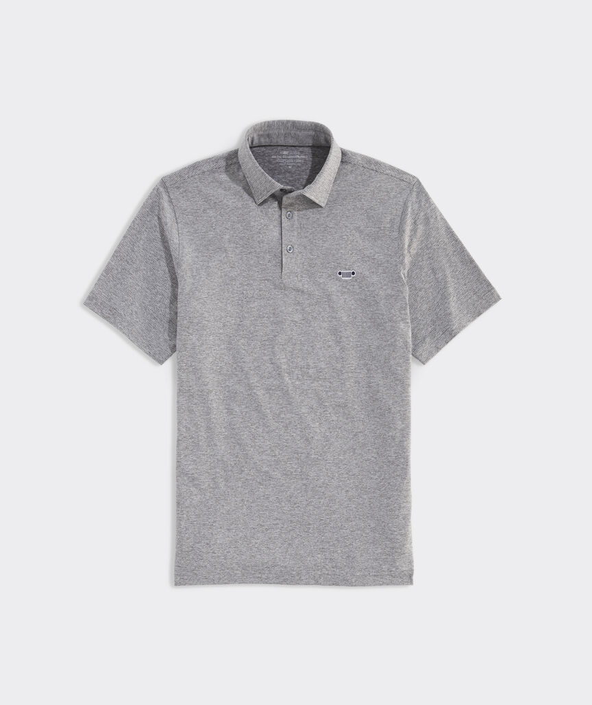 Jeep Collection St Jean Stripe Sankaty Polo
