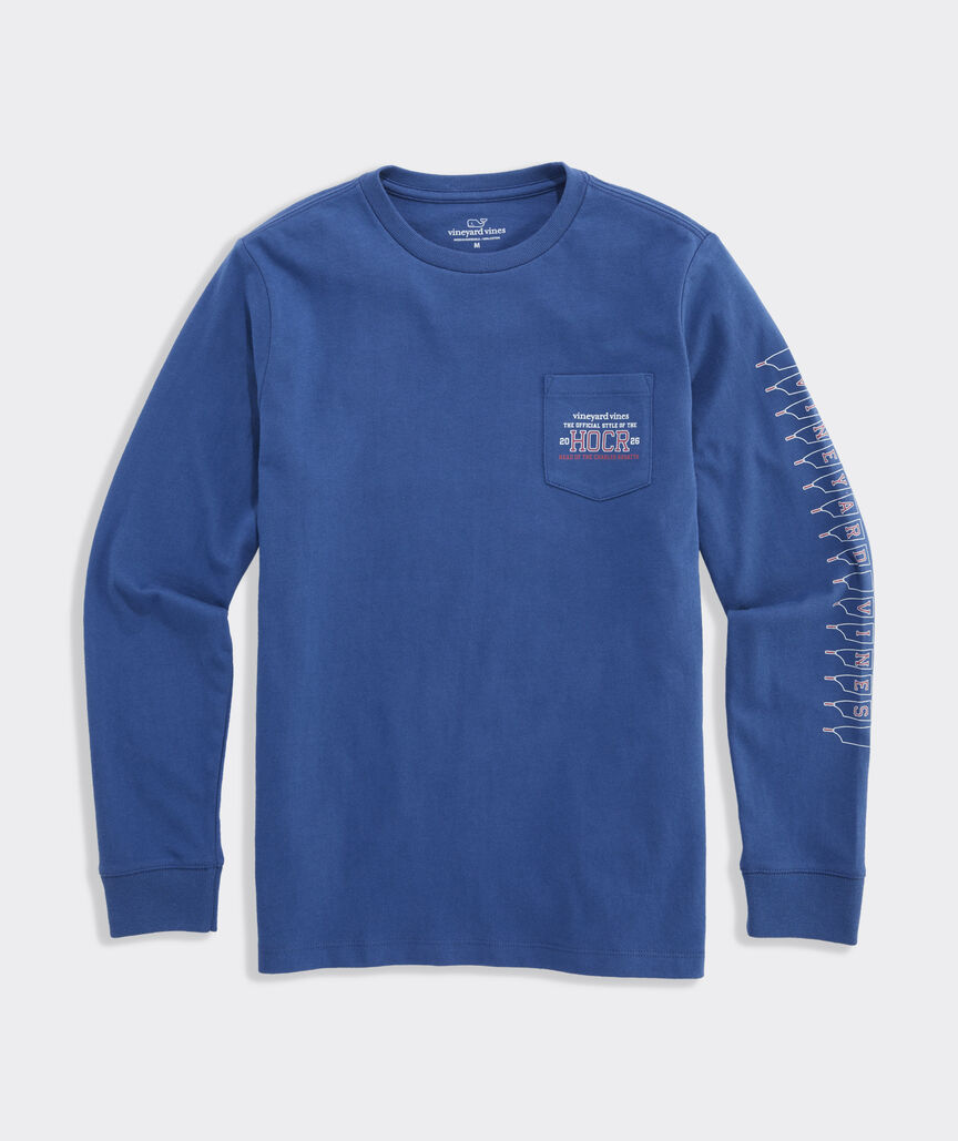 Head Of The Charles® Kids' Quad Oars Long-Sleeve Pocket Tee