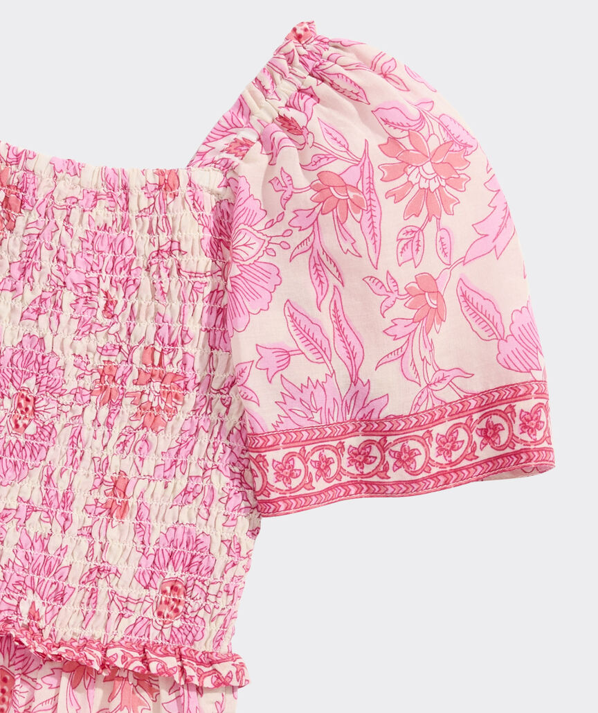 Girls' Lena Smocked Dress