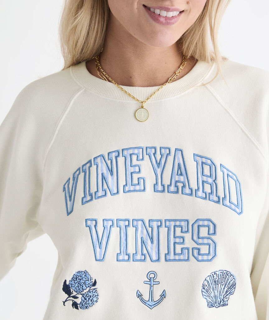 Surf Terry Appliqué Sweatshirt