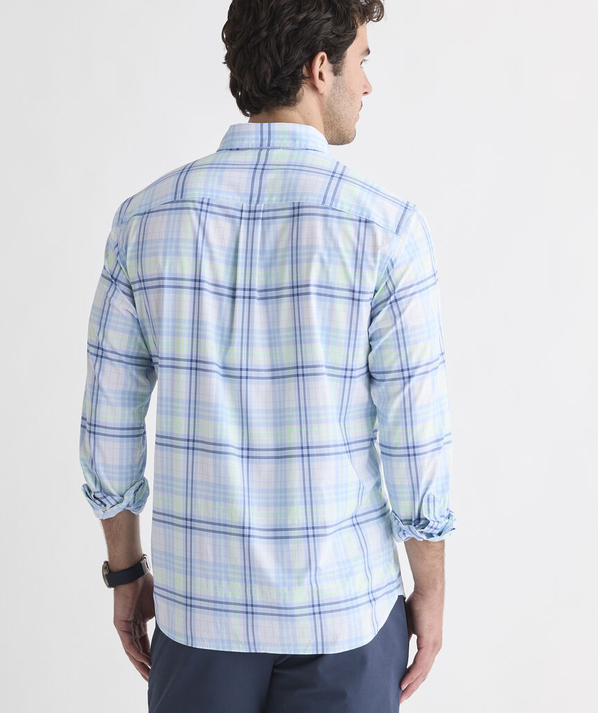 Performance Hurricane Plaid Featherweight Shirt